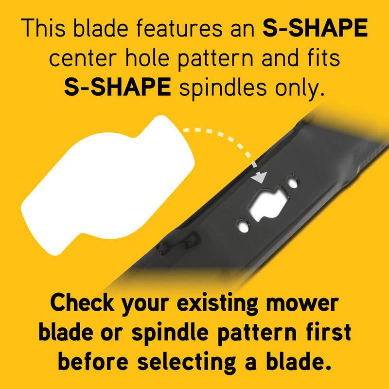 Cub Cadet Original Equipment Xtreme 3-in-1 Blade Set for Select 54 in. Mowers with S-Shape Center, OE# 742P05086-X, 742-05086-X - 490-110-C205