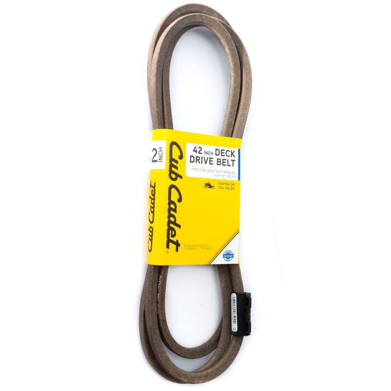 Cub Cadet Original Equipment Deck Drive Belt for Select 42 in. Zero Turn Lawn Mowers OE# 754P06134 - 490-501-C081