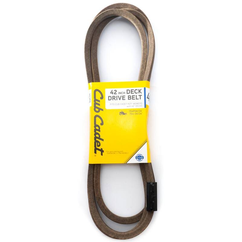 Cub Cadet Original Equipment Deck Drive Belt for Select 42 in. Zero Turn Lawn Mowers OE# 754P06134 - 490-501-C081