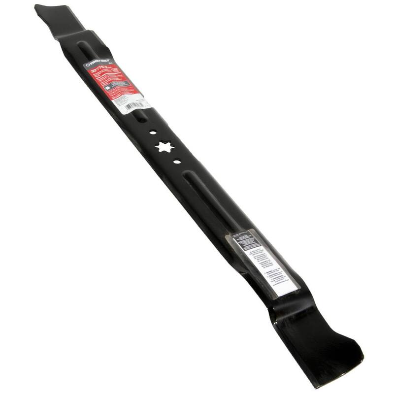 Troy-Bilt Original Equipment 3-in-1 Blade for Select 30 in. Riding Lawn Mowers with 6-Point Star OE# 942-04385,742-04385 - 490-110-Y135
