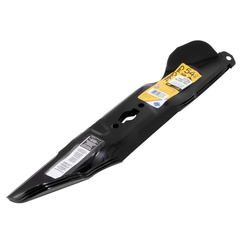 Cub Cadet Original Equipment High Lift Blade Set for Select 54 in. Riding Lawn Mowers with S-Shape Center OE# 742-05086, 742P05086 - 490-110-C194