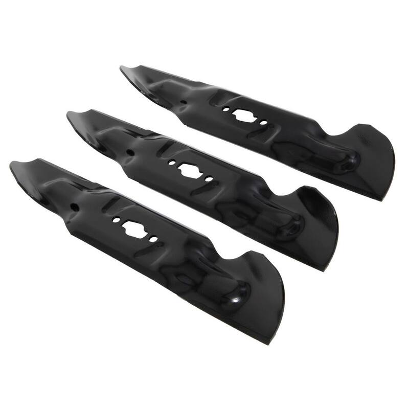 Cub Cadet Original Equipment High Lift Blade Set for Select 54 in. Riding Lawn Mowers with S-Shape Center OE# 742-05086, 742P05086 - 490-110-C194