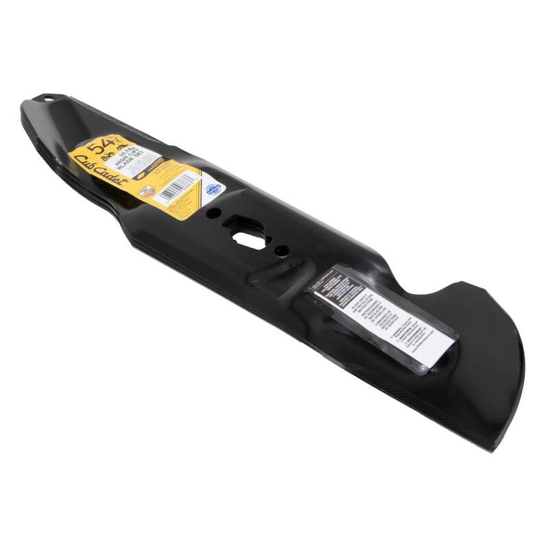 Cub Cadet Original Equipment High Lift Blade Set for Select 54 in. Riding Lawn Mowers with S-Shape Center OE# 742-05086, 742P05086 - 490-110-C194