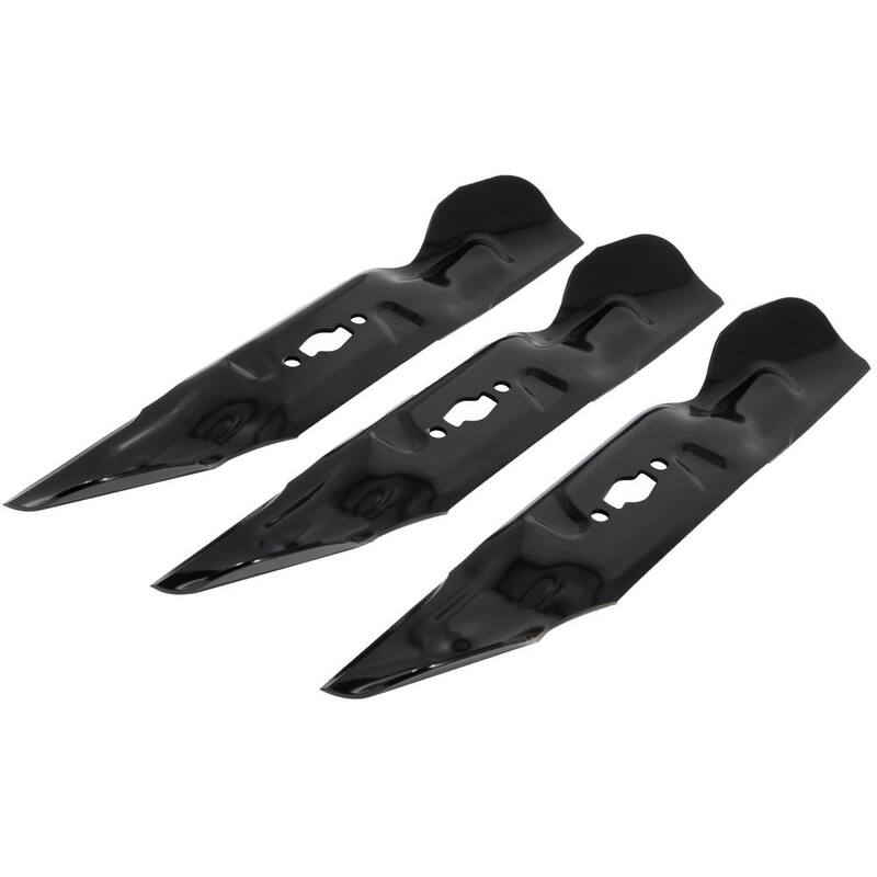 Cub Cadet Original Equipment High Lift Blade Set for Select 54 in. Riding Lawn Mowers with S-Shape Center OE# 742-05086, 742P05086 - 490-110-C194