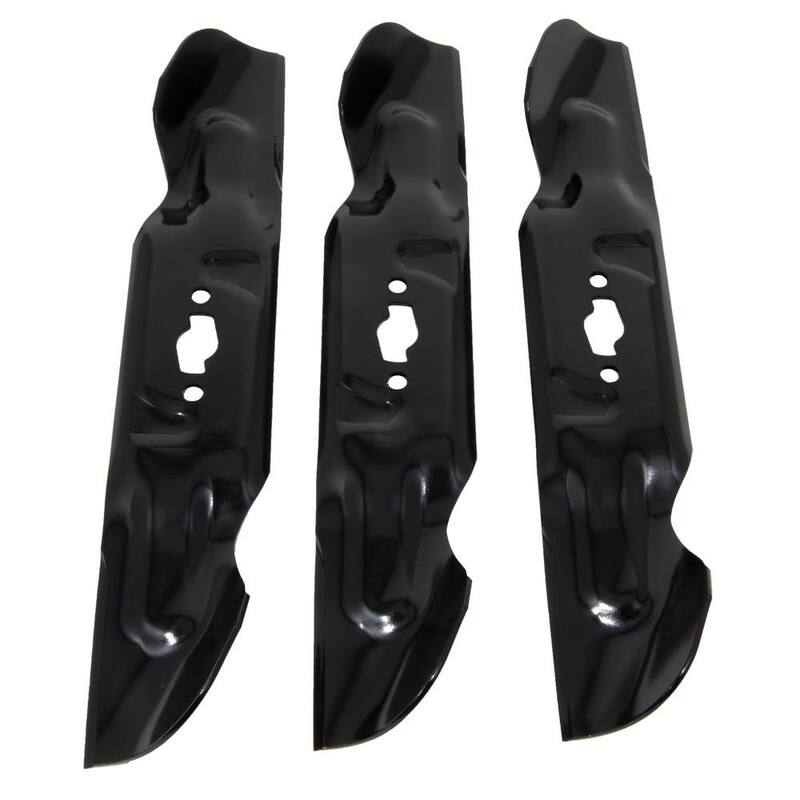 Cub Cadet Original Equipment High Lift Blade Set for Select 54 in. Riding Lawn Mowers with S-Shape Center OE# 742-05086, 742P05086 - 490-110-C194