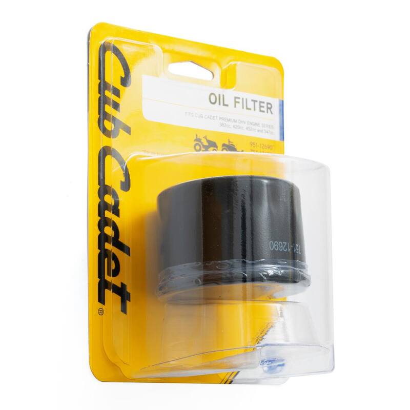 Cub Cadet Premium OHV Engine 382 cc, 420 cc, 452 cc, and 547 cc Oil Filter OE# 951-12690 / 751-12690 - 490-201-C010