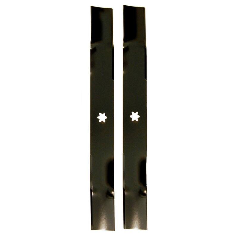Cub Cadet Original Equipment 3-in-1 Blade Set for Select 46 in. Riding Lawn Mowers with 6-Point Star OE# 942-04268, 742-04268 - 490-110-C106