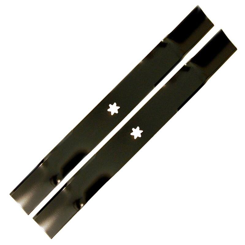 Cub Cadet Original Equipment 3-in-1 Blade Set for Select 46 in. Riding Lawn Mowers with 6-Point Star OE# 942-04268, 742-04268 - 490-110-C106