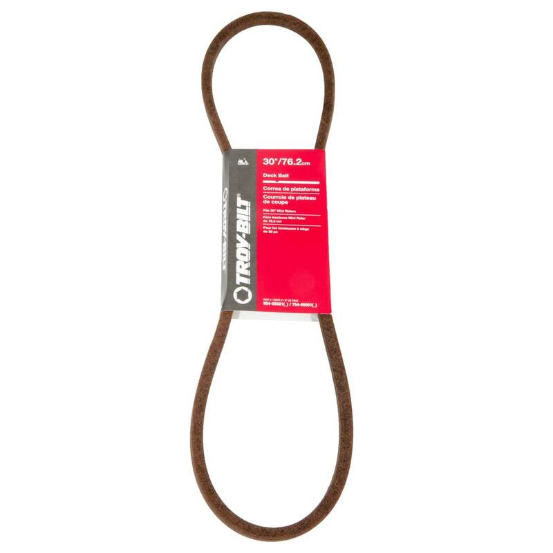 Troy-Bilt Original Equipment Deck Drive Belt for Select 30 in. Rear Engine Riding Lawn Mowers OE# 954-05001, 754-05001 - 490-501-Y065