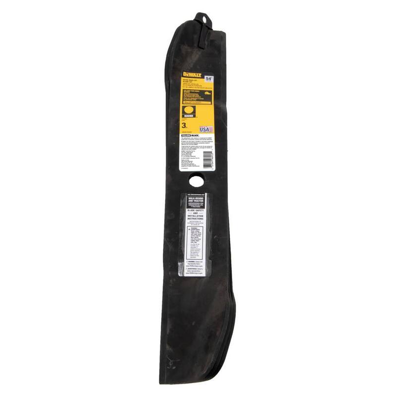 DEWALT Original Equipment High Lift Blade Set for Select 54 in. Commercial Lawn Mowers, OE# 742-05533, 742P05533 - DXGX110209
