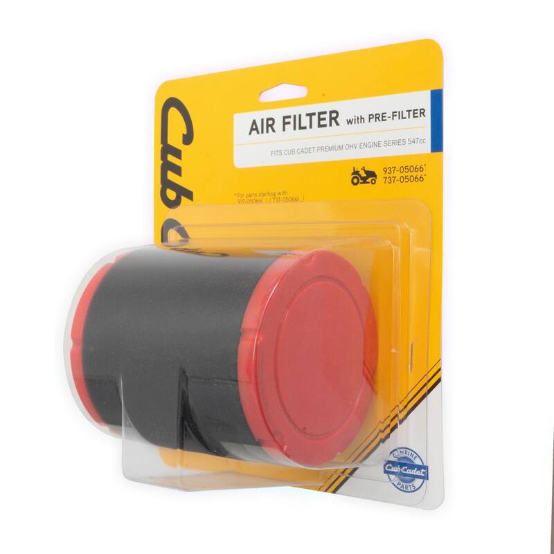 Cub Cadet Air Filter for Cub Cadet 547cc Premium OHV Engines OE# 737-05066 - 490-200-C063