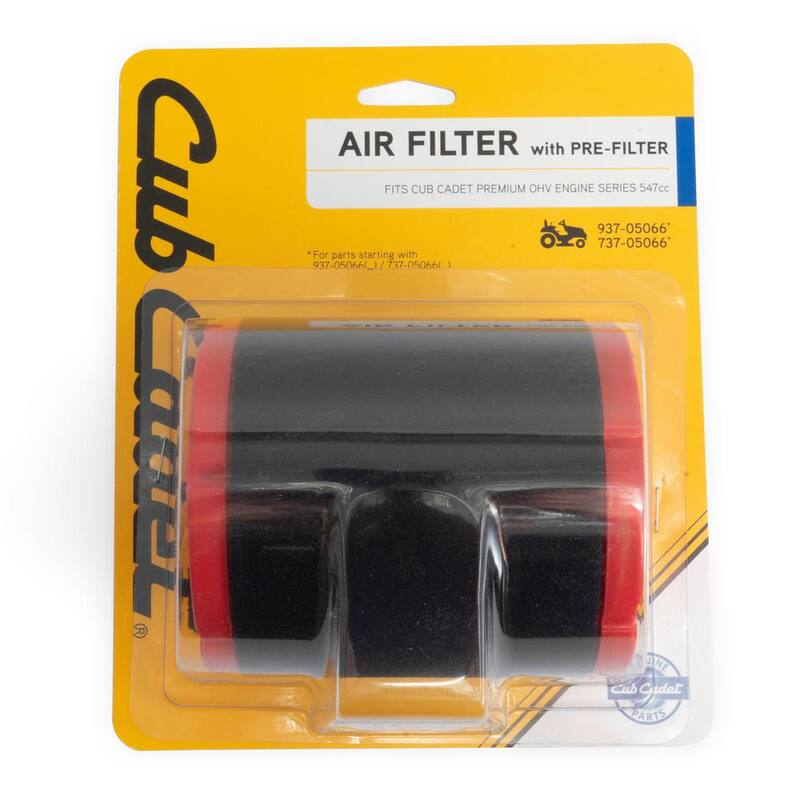 Cub Cadet Air Filter for Cub Cadet 547cc Premium OHV Engines OE# 737-05066 - 490-200-C063