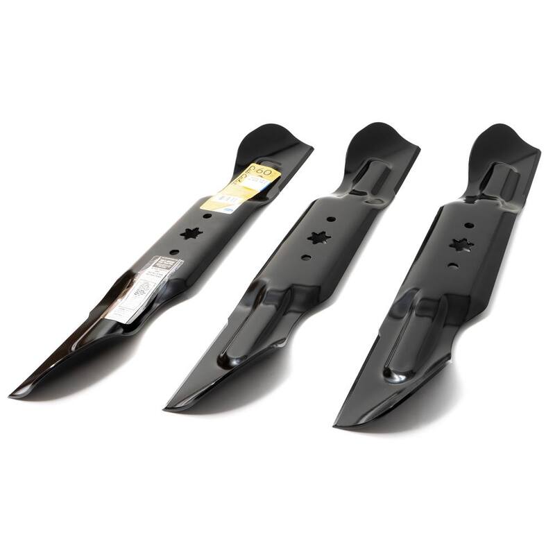 Cub Cadet Original Equipment High Lift Blade Set for Select 60 in. Zero Turn Mowers with 6-Point Star OE# 742-05620, 742P05620 - 490-110-C187