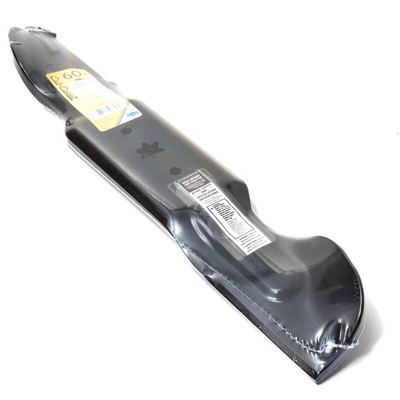 Cub Cadet Original Equipment High Lift Blade Set for Select 60 in. Zero Turn Mowers with 6-Point Star OE# 742-05620, 742P05620 - 490-110-C187