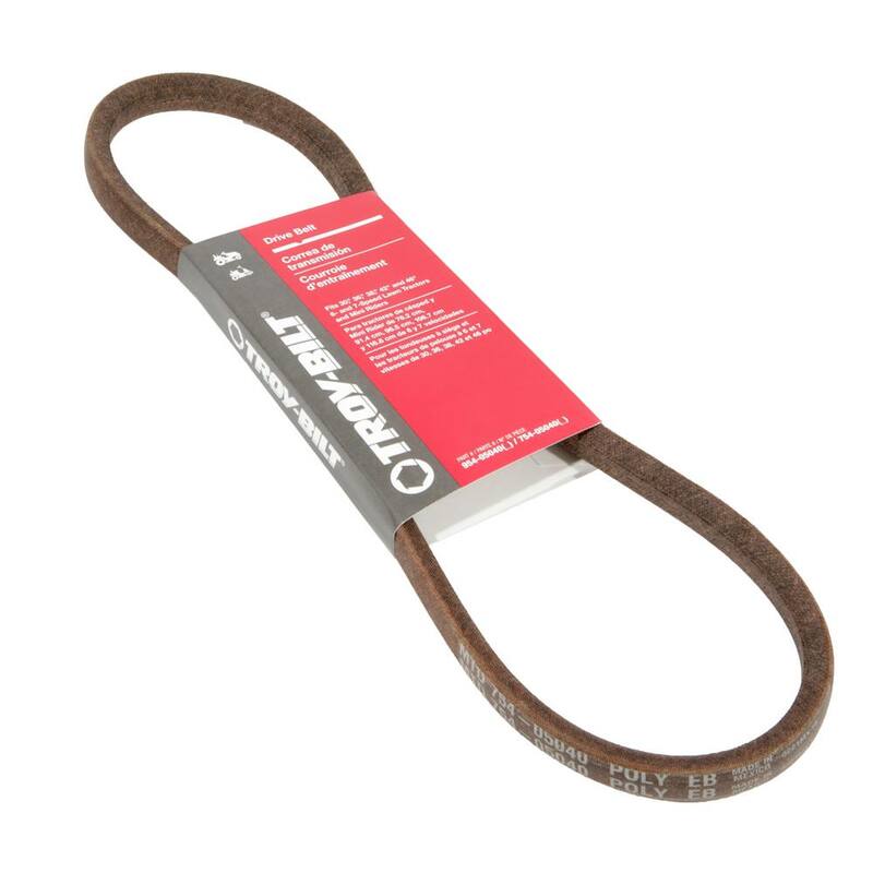 Troy-Bilt Original Equipment Upper Transmission Belt for Select Troy-Bilt Riding Lawn Mowers, OE# 954-05040, 754-05040 - 490-501-Y087