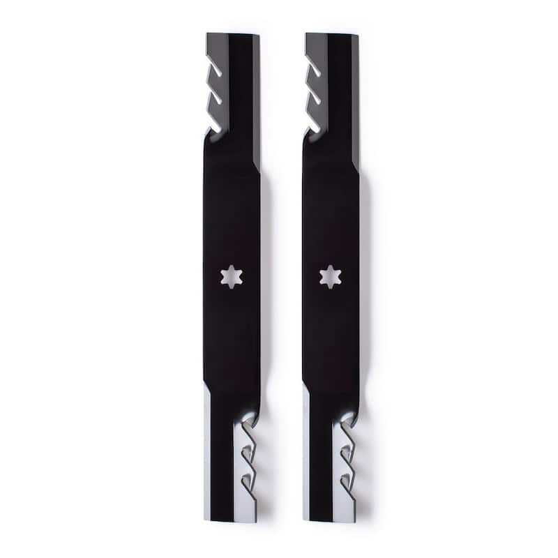 Oregon Riding Lawnmower Gator Blade for 42 in. Deck, Fits Cub-Cadet , Troy-Bilt, Craftsman, and Bolens, Set of 2 (42MGS1G32) - 42MGS1G32