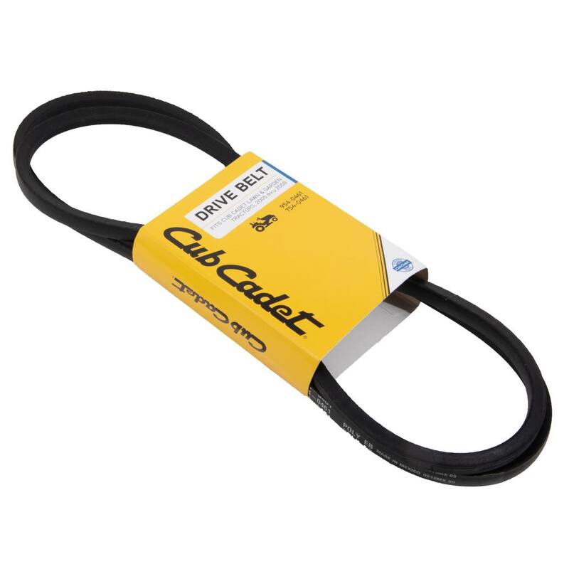 Cub Cadet Original Equipment Transmission Drive Belt for Select Front Engine Riding Lawn Mowers OE# 954-0461 (2005 thru 2008) - OCC-754-0461
