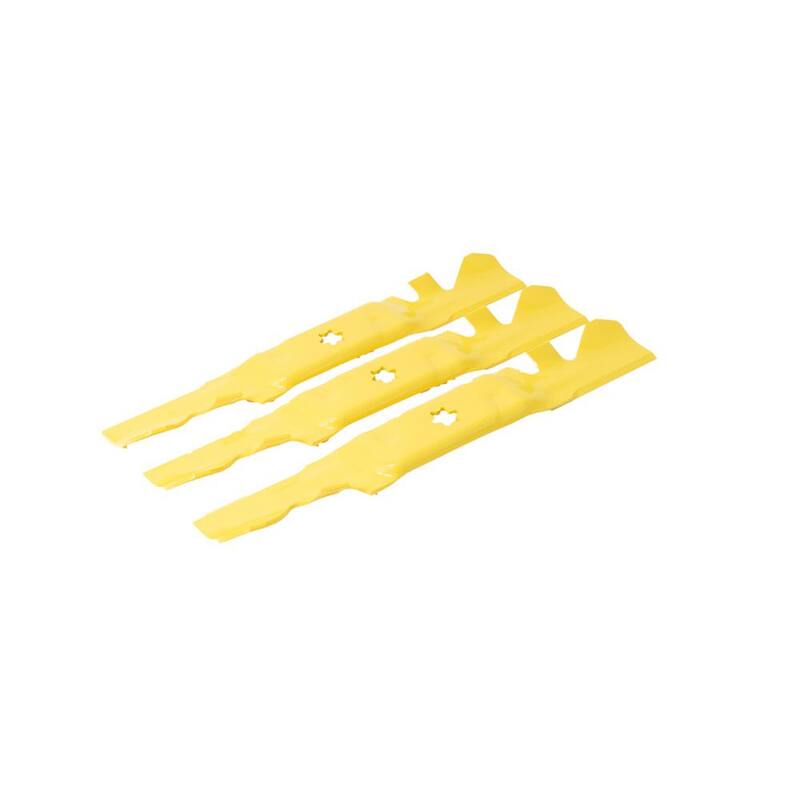 Cub Cadet Original Equipment Xtreme 3-in-1 Blade Set for Select 50 in. Mowers with 6-Point Star OE# 942-05052-X, 942-05052-X - 490-110-C178