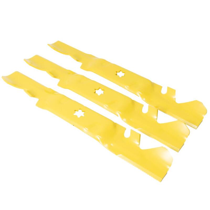 Cub Cadet Original Equipment Xtreme 3-in-1 Blade Set for Select 50 in. Mowers with 6-Point Star OE# 942-05052-X, 942-05052-X - 490-110-C178