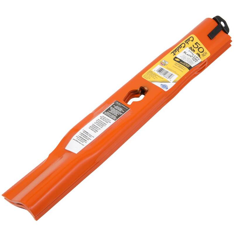 Cub Cadet Original Equipment Low Lift Sand Blade Set for Select 50 in. Mowers with S-Shape Center OE# 742P05094-L, 742-05094-L - 490-110-C200