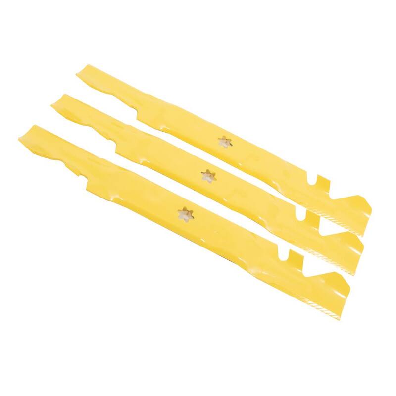 Cub Cadet Original Equipment Xtreme 3-in-1 Blades for Select 60 in Zero Turn Mowers with 6-Point Star OE# 742-05620-X, 742P05620-X - 490-110-C188