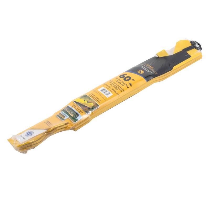 Cub Cadet Original Equipment Xtreme 3-in-1 Blades for Select 60 in Zero Turn Mowers with 6-Point Star OE# 742-05620-X, 742P05620-X - 490-110-C188