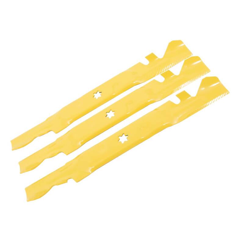 Cub Cadet Original Equipment Xtreme 3-in-1 Blades for Select 60 in Zero Turn Mowers with 6-Point Star OE# 742-05620-X, 742P05620-X - 490-110-C188