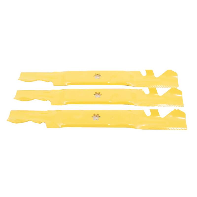 Cub Cadet Original Equipment Xtreme 3-in-1 Blades for Select 60 in Zero Turn Mowers with 6-Point Star OE# 742-05620-X, 742P05620-X - 490-110-C188