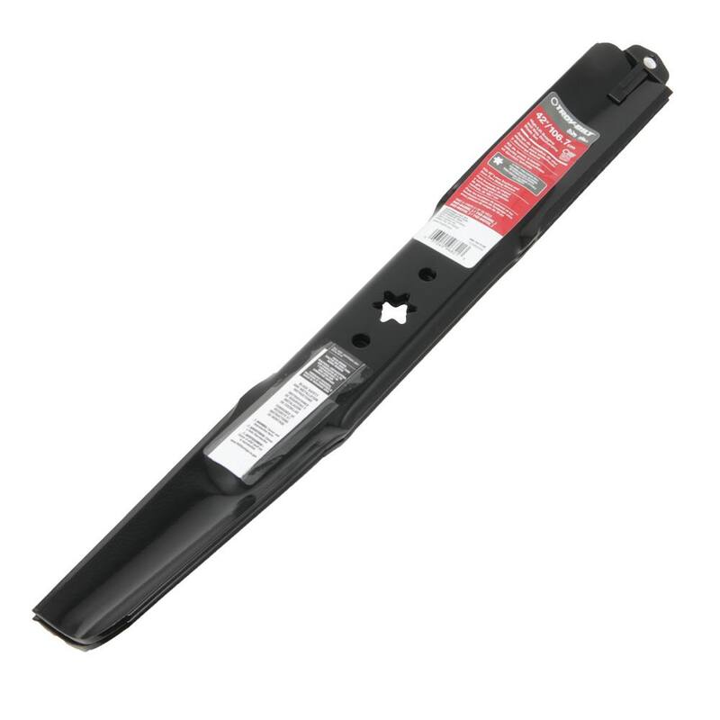 Troy-Bilt Original Equipment High Lift Blade Set for Select 42 in. Troy-Bilt Riding Mowers with 6-Pt Star OE# 942-04308, 942-04312 - 490-110-Y108