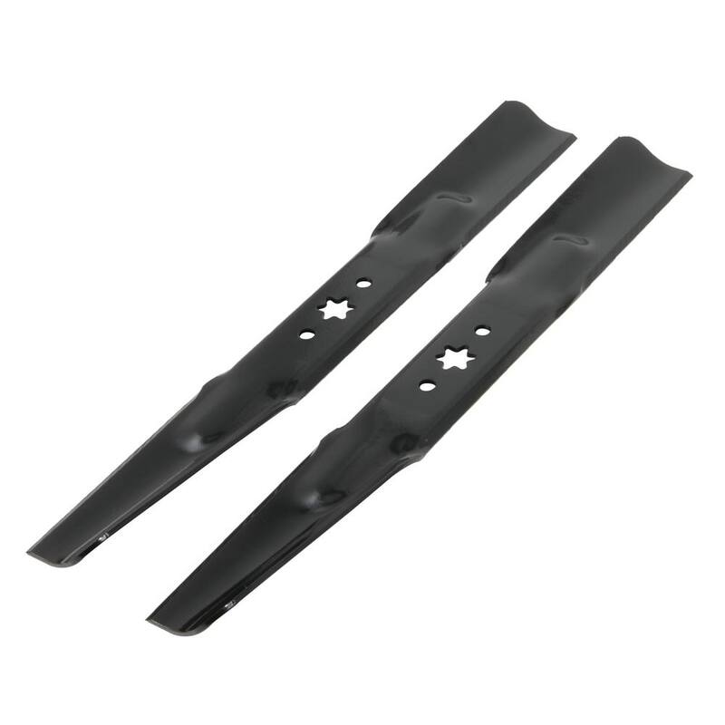 Troy-Bilt Original Equipment High Lift Blade Set for Select 42 in. Troy-Bilt Riding Mowers with 6-Pt Star OE# 942-04308, 942-04312 - 490-110-Y108
