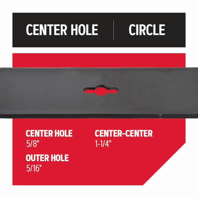 Oregon Lawnmower Gator Blades for 30 in. Deck, Fits Toro/Exmark Riding Mower, Set of 2 (30TGR1G32) - 30TGR1G32