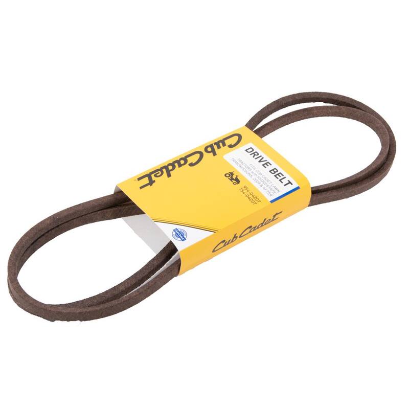 Cub Cadet Original Equipment Transmission Drive Belt for Select Front Engine Riding Lawn Mowers OE# 954-04207 - OCC-754-04207