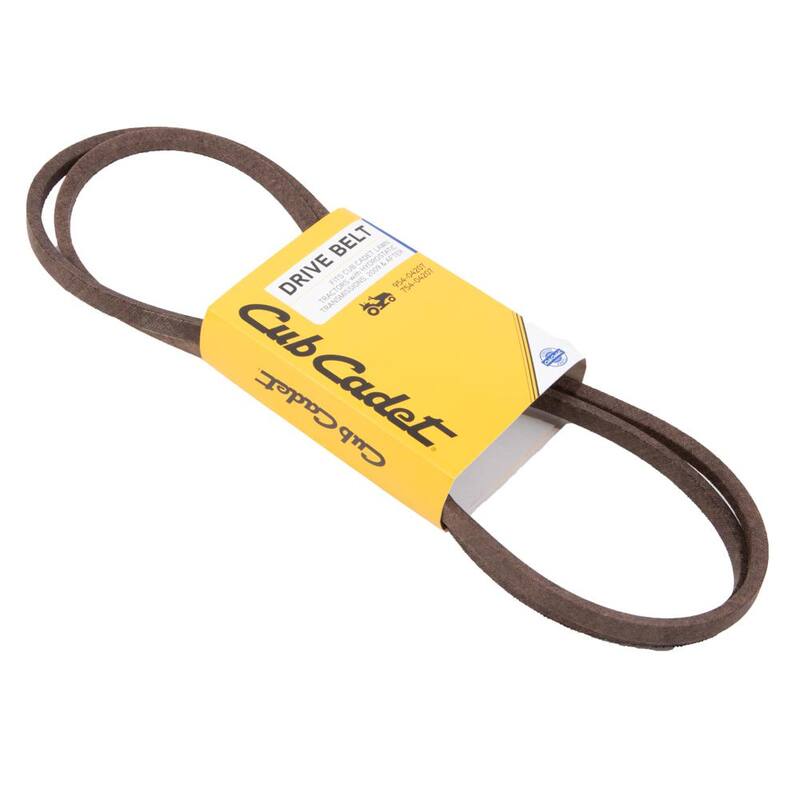 Cub Cadet Original Equipment Transmission Drive Belt for Select Front Engine Riding Lawn Mowers OE# 954-04207 - OCC-754-04207