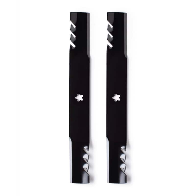 Oregon Riding Lawnmower Gator Blade for 42 in. Deck, Fits Husqvarna and Craftsman, set of 2 (42HQS1G32) - 42HQS1G32