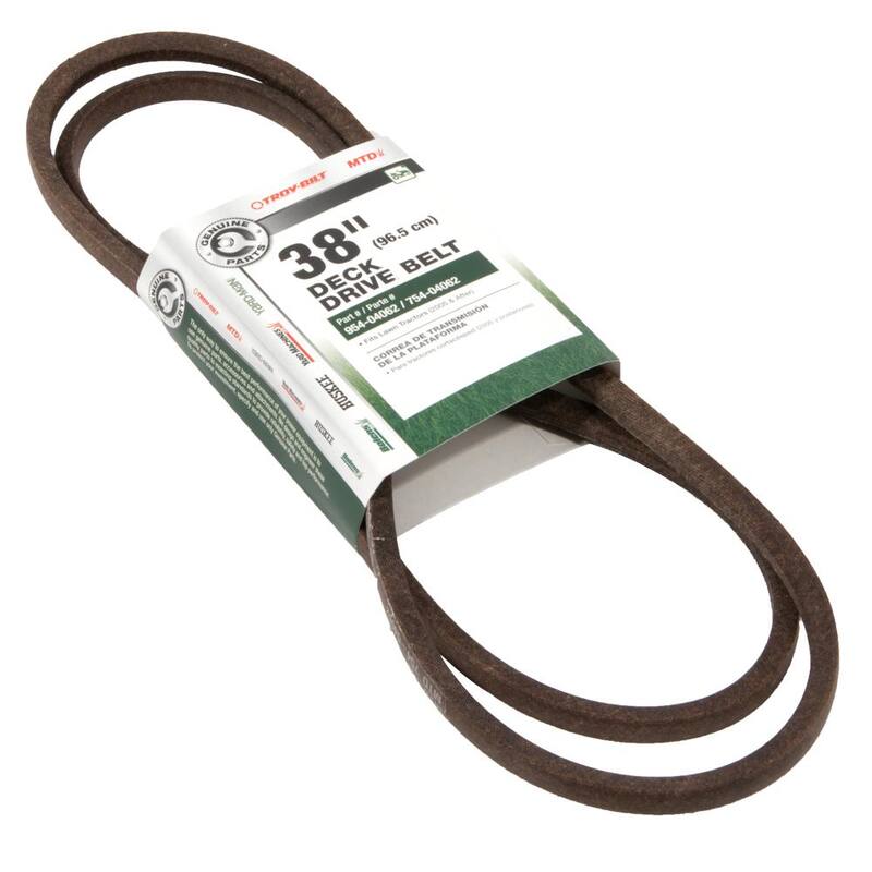 MTD Genuine Factory Parts Original Equipment Deck Drive Belt for Select 38 in. Front Engine Riding Lawn Mowers OE# 954-04062 - 490-501-M043