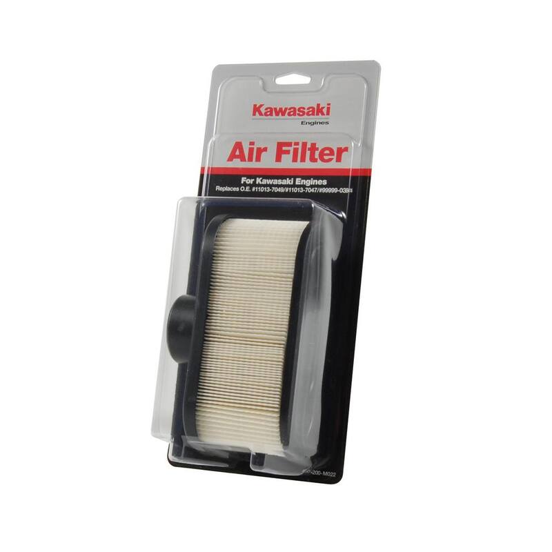 Kawasaki Original Equipment Kawasaki Air Filter for Kawasaki FR and FS Series Engines, OE# 11013-0752, 11013-7049, 1103-7047 - 490-200-M022