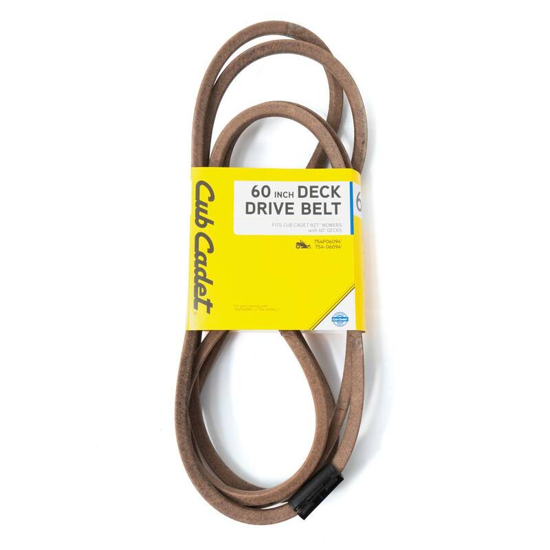 Cub Cadet Original Equipment Deck Drive Belt for Select 60 in. Zero Turn Lawn Mowers OE# 754P06094 - 490-501-C090