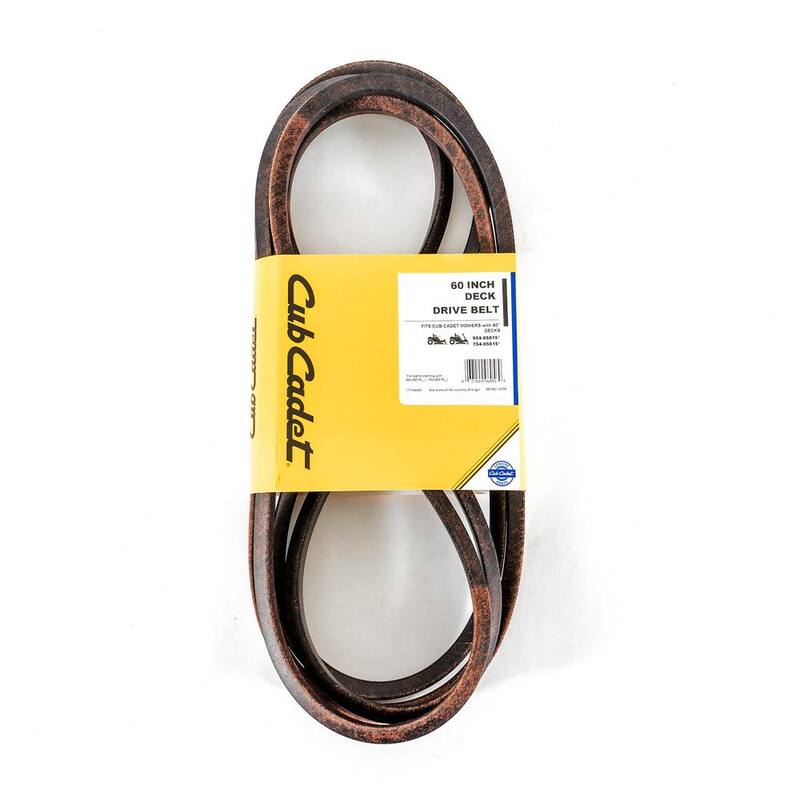 Cub Cadet Original Equipment Deck Drive Belt for Select 60 in. Zero Turn Lawn Mowers OE# 954-05015 - 490-501-C076