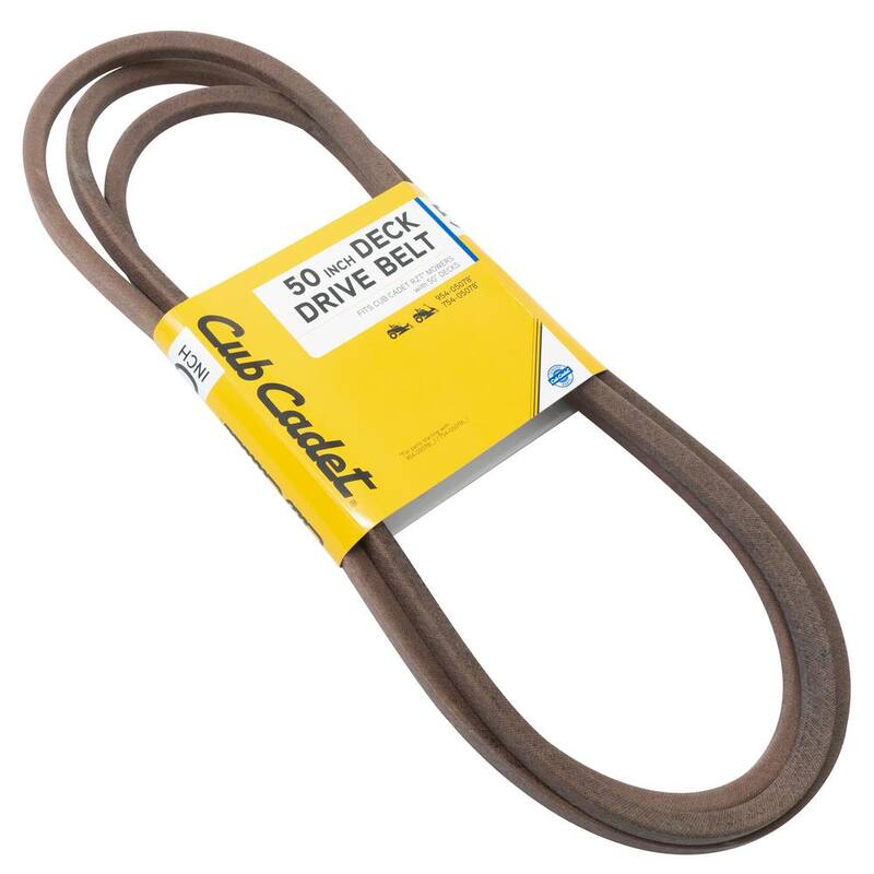 Cub Cadet Original Equipment Deck Drive Belt for Select 50 in. Zero Turn Lawn Mowers OE# 954-05078 - 490-501-C070