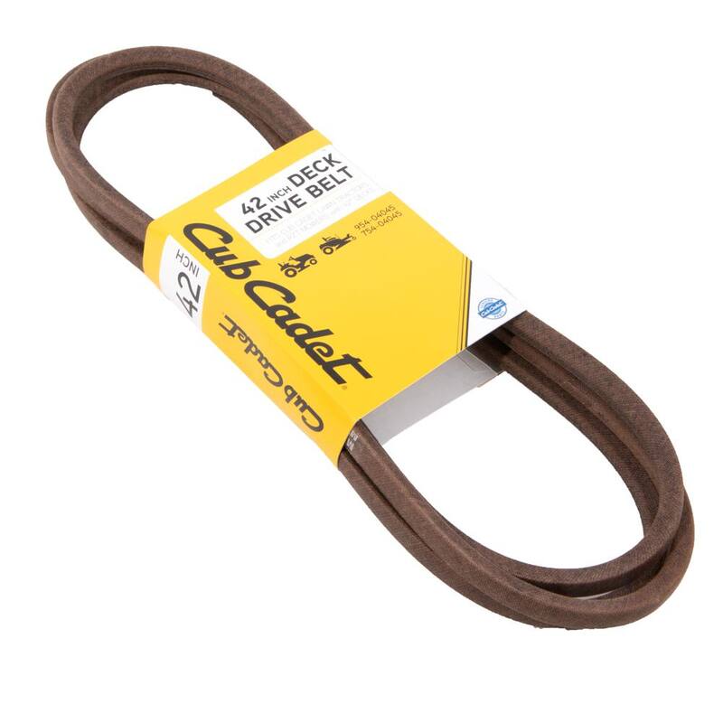 Cub Cadet Original Equipment Deck Drive Belt for Select 42 in. Riding Lawn Mowers and Select Zero Turn Lawn Mowers OE# 954-04045 - OCC-754-04045