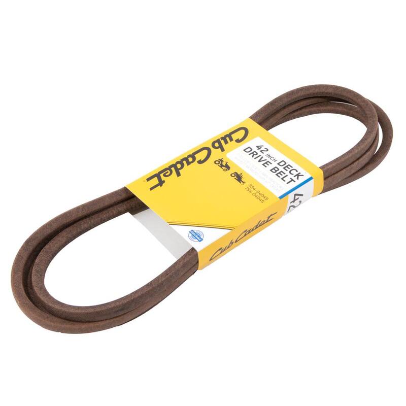 Cub Cadet Original Equipment Deck Drive Belt for Select 42 in. Riding Lawn Mowers and Select Zero Turn Lawn Mowers OE# 954-04045 - OCC-754-04045
