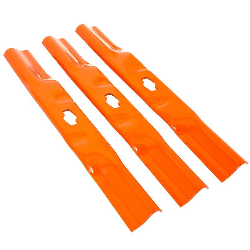 Cub Cadet Original Equipment Low Lift Sand Blade Set for Select 54 in. Mowers with S-Shape Center, OE# 742P05086-L, 742-05086-L - 490-110-C201