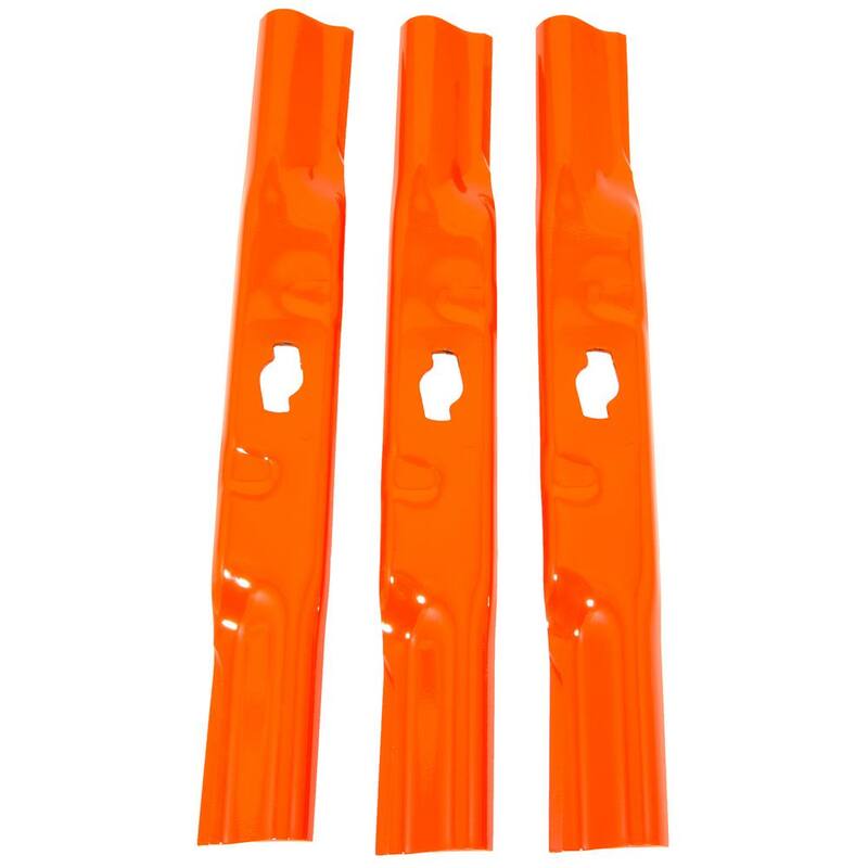 Cub Cadet Original Equipment Low Lift Sand Blade Set for Select 54 in. Mowers with S-Shape Center, OE# 742P05086-L, 742-05086-L - 490-110-C201