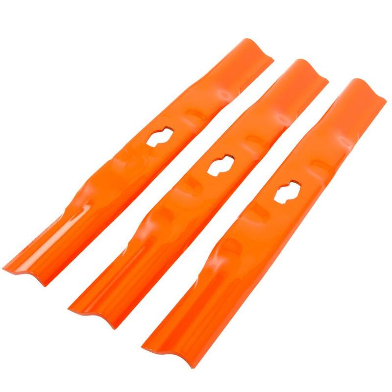 Cub Cadet Original Equipment Low Lift Sand Blade Set for Select 54 in. Mowers with S-Shape Center, OE# 742P05086-L, 742-05086-L - 490-110-C201