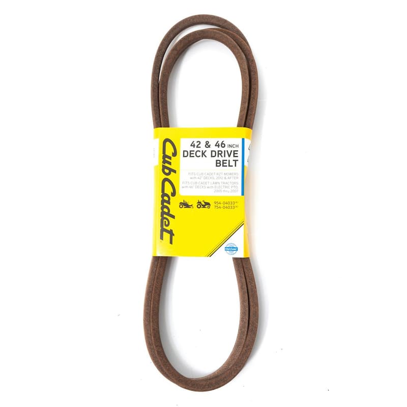 Cub Cadet Original Equipment Deck Drive Belt for Select 42 in. Zero Turns and Select 46 in. Lawn Mowers OE# 954-04033 - OCC-754-04033