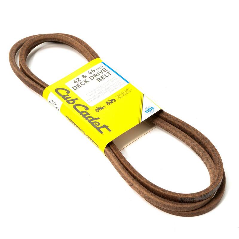 Cub Cadet Original Equipment Deck Drive Belt for Select 42 in. Zero Turns and Select 46 in. Lawn Mowers OE# 954-04033 - OCC-754-04033