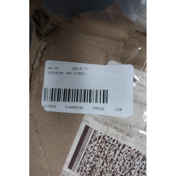 Interruptor de desconexión no fusible Siemens 3P 100A AMP 600V-AC 600V-DC - HNFC363J