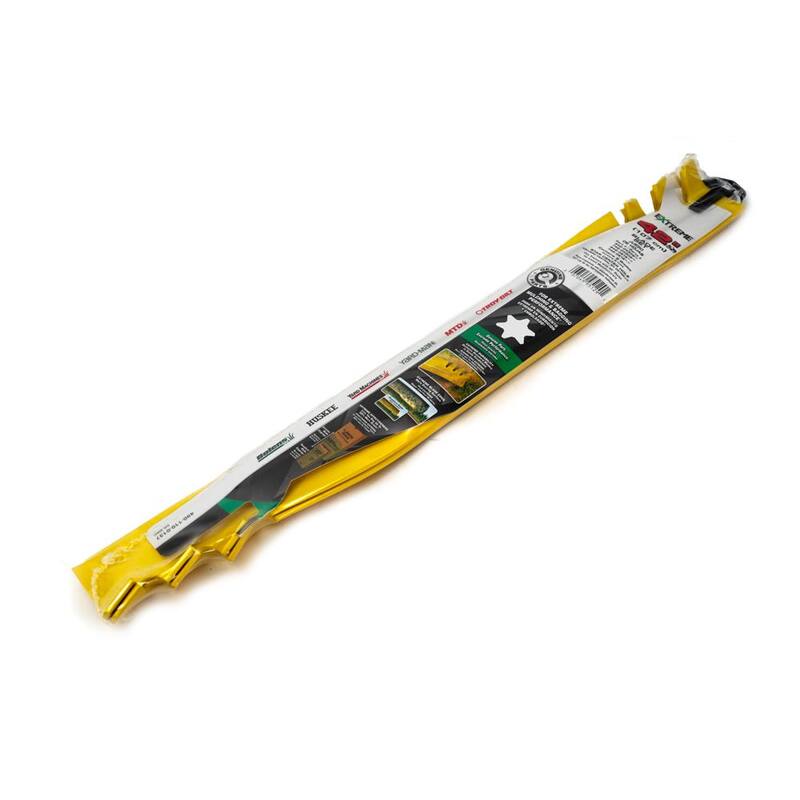 MTD Genuine Factory Parts Original Equipment Xtreme 3-in-1 Blade Set for Select 42 in. Riding Mowers with 6-Point Star OE# 942-04308, 942-0616 - 490-110-0137