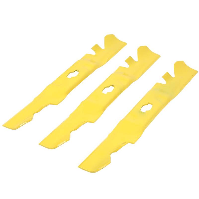 Troy-Bilt Original Equipment Xtreme 3-in-1 Blade Set for Select 54 in. Mowers with S-Shape Center OE# 742P05086-X, 742-05086-X - 490-110-Y205