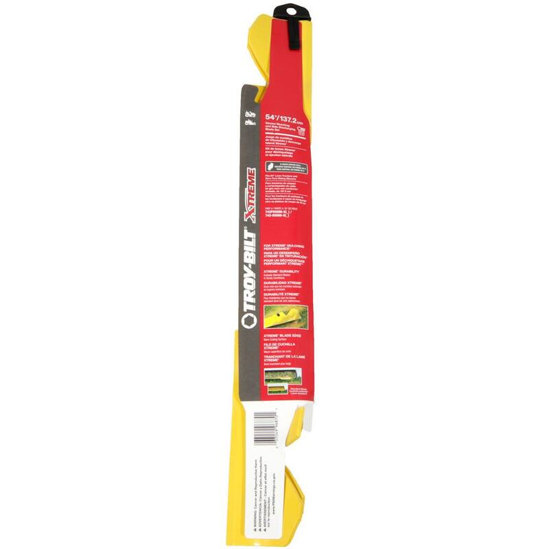 Troy-Bilt Original Equipment Xtreme 3-in-1 Blade Set for Select 54 in. Mowers with S-Shape Center OE# 742P05086-X, 742-05086-X - 490-110-Y205